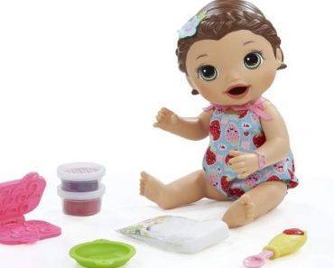 Baby Alive Super Snacks Snackin’ Lily (Brunette) – Only $12.99!