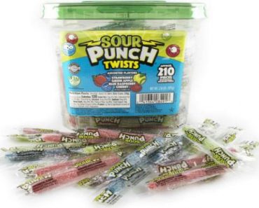 Sour Punch Sour Punch Twists, 210 Count – Only $9.98!