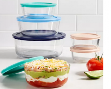 Pyrex 12-Pc. Storage Set Only $11.99 After $10 Mail in Rebate! (Reg. $48)