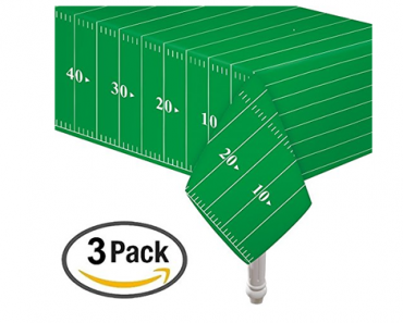 Game Day Football Touchdown Tablecover – Pack of 3 – Just $11.99!