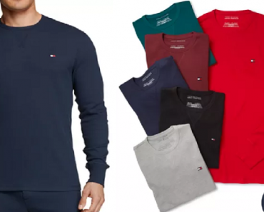 Macy’s: Tommy Hilfiger Men’s Long-Sleeve Thermal Shirts Only $8.13! (Reg. $32)