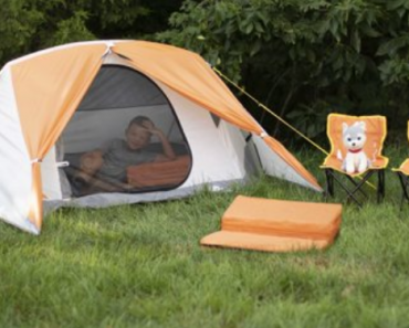 Ozark Trail Kids Camping Kit with Tent, Chairs, and Sleeping Pads Only $39 Shipped! (Reg. $119)