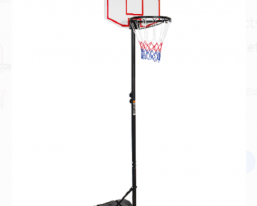 Best Choice Portable Adjustable Height 28″ Basketball Hoop Stand with Wheels Only $57.99 Shipped! (Reg. $121.99)