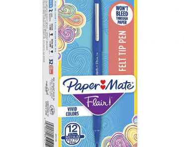 Paper Mate Flair Felt Tip Pens – 12 pk – Only $7.73! (Reg. $20.99)