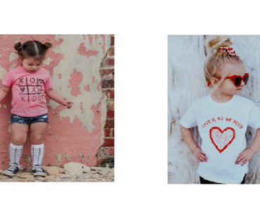 Valentine’s Day Tees (Multiple Styles) Only $9.97! (Reg. $20)