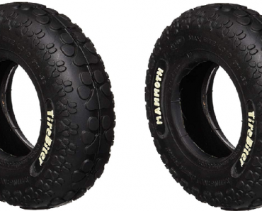 TireBiters Medium Chew Toy Extra Strength, Black, 8-Inch Only $3.09! (Reg. $6.50)