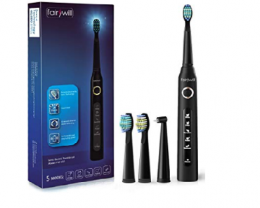 Electric Toothbrush Powerful Sonic Cleaning Only $12.97! (Reg. $30) Awesome Reviews!