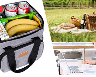 Lifewit Insulated Lunch Box Soft Cooler Only $13.59! (Reg. $20) Great Reviews!