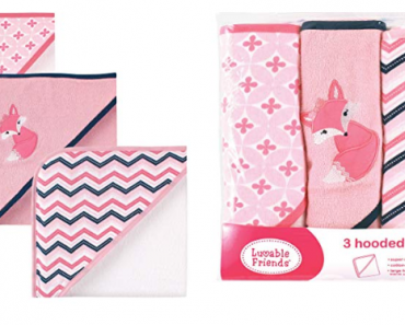 Luvable Friends 3 Piece Hooded Towels Only $5.67! (Reg. $15)