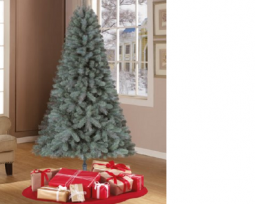 Holiday Time Unlit 7′ Elwood Pine Artificial Christmas Tree Only $17.25! (Reg. $69)