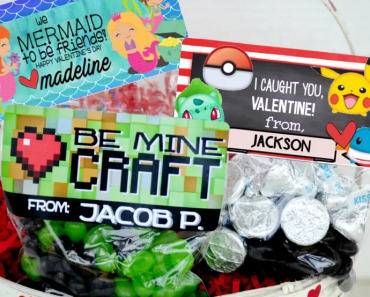 Personalized Valentine Stickers & Bags Only $7.95 on Jane!