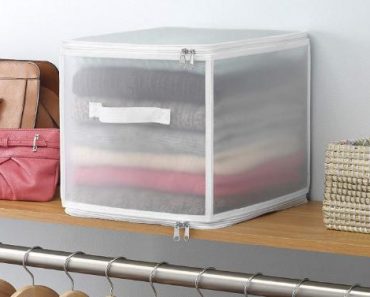 Whitmor Zippered Collapsible Cube – Only $8.49!