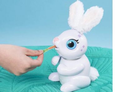 Zoomer Hungry Bunnies Chewy, Interactive Robotic Rabbit That Eats – Only $11.53!