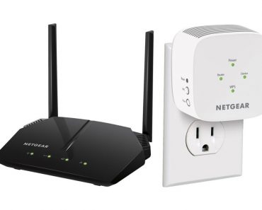 Netgear Dual Band Wi-Fi Router Bundle with Wireless Range Extender