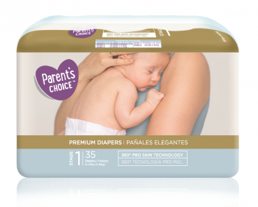 Parent’s Choice Premium Diapers 32-35 Packs Only $4.50!