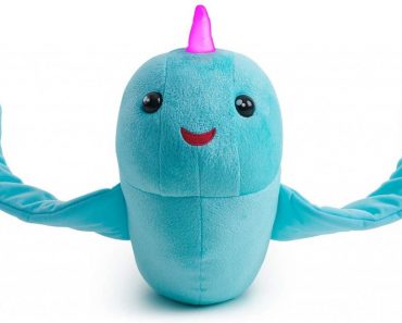 WowWee Fingerlings Hugs Interactive Plush Narwhal Just $9.99!