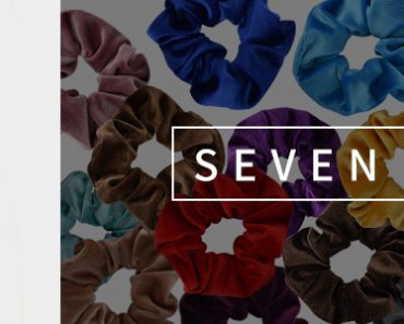 SIXTY Velvet Scrunchies Only $6.49!