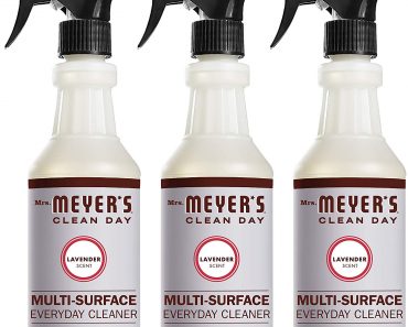 Mrs. Meyer’s Clean Day Multi-Surface Everyday Cleaner, Lavender (Pack of 3) – Only $8.98!