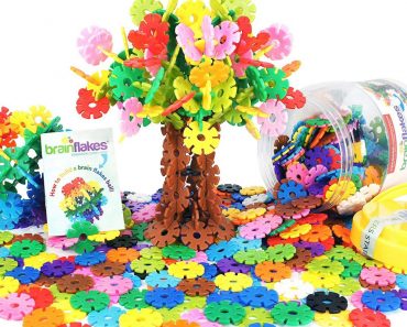 Brain Flakes 500 Piece Interlocking Plastic Disc Set Only $13.98! Highly Rated!