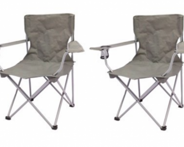 Ozark Trail Quad Folding Camp Chair 2 Pack Just $15.00! (Reg. $19.95)