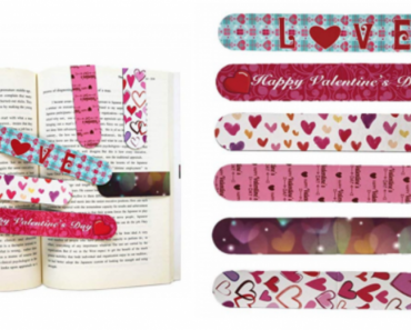 Supoice 42-Piece Valentine’s Day Magnetic Bookmark Just $9.99!