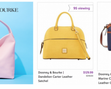 Zulily: Dooney & Bourke Up To 45% Off! Prices As Low As $38.99!