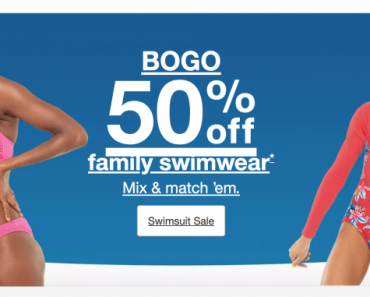 Target: BOGO 50% Off Swimwear For The Whole Family!