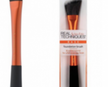 Real Techniques Ultra Plush Foundation Base Makeup Brush Just $2.80! (Reg. $7.99)
