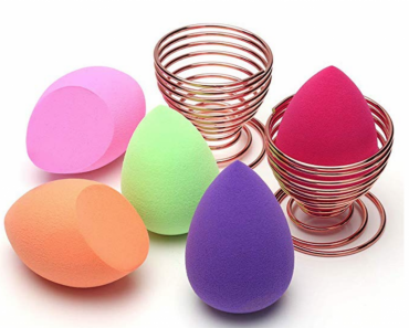O’vinna [5-Pack] Makeup Sponge and Powder Puff Sponge Support Display Stand Just $7.59!