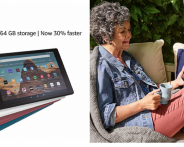All-New Fire HD 10 Tablet (10.1″ 1080p full HD display, 32 GB) $109.99! (Reg. $149.99)