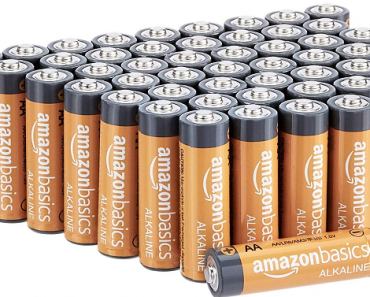 AmazonBasics AA Batteries 48 Pack Only $9.74 Shipped!