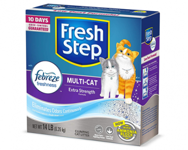Save up to 30% on NEW Fresh Step Advanced Kitty Litter!