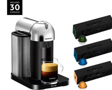 Nespresso Vertuo Coffee and Espresso Maker – Just $129.99!