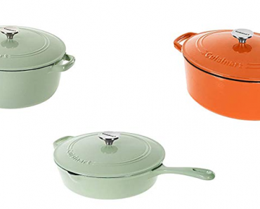 Save up to 46% on Cuisinart Cast Iron Cookware!