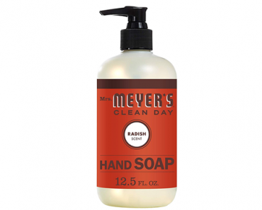 Mrs. Meyer’s Clean Day Liquid Hand Soap – Radish Scent – Just $2.24!