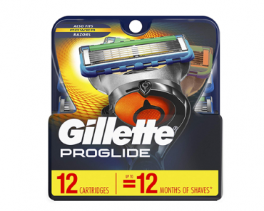 Gillette Fusion5 ProGlide Men’s Razor Blades – 12 Refills – Just $24.55!