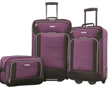 American Tourister Fieldbrook XLT Expandable Wheeled Luggage Set – 3-Pieces – Just $69.99!