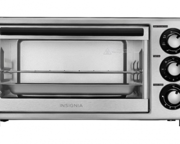 Insignia 4-Slice Toaster Oven – Stainless Steel – Just $19.99!