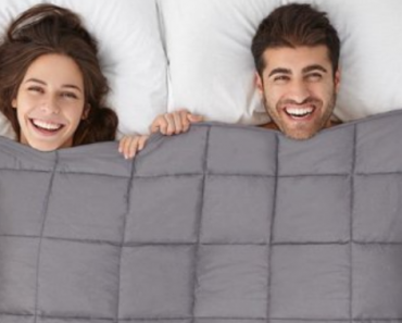 NEX Weighted Blanket (60″ x 80″,20 lbs) Heavy Weighted Blanket Only $49.99 Shipped! (Reg. $110)