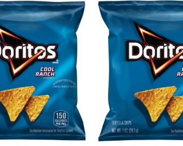 Doritos Cool Ranch Flavored Tortilla Chips, 1 Ounce (Pack of 40) – Only $10.28!