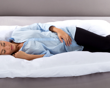 Full Body U-Shape Pillow with Removable Cover Only $24.99! (Reg $60)
