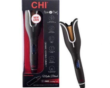 CHI Spin N Curl in Onyx Black – Only $74.99!