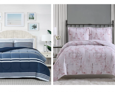 Macy’s: 3-Piece Comforter Sets Only $23.99! (Reg. $80) ALL Sizes Included!
