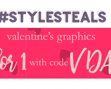 Style Steals at Cents of Style! CUTE Valentine’s tees and sweatshirts – 2 for 1! FREE SHIPPING!