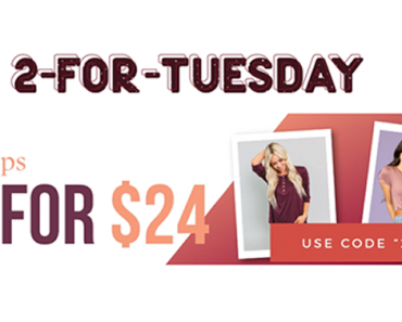 Cents of Style 2 For Tuesday – CUTE Tops – 2 for $24.00! FREE SHIPPING!