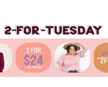 Cents of Style 2 For Tuesday – CUTE Tops – 2 for $24.00! FREE SHIPPING!