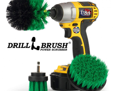 Drillbrush Green Kitchen Cleaning Brushes Only $10.16!