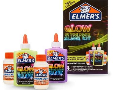 Elmer’s Glow In The Dark Slime Kit – Only $7.38!
