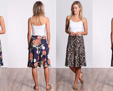 Jane: Fold Over Skirts (S-3XL) Only $12.99! (Reg $50)