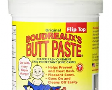Boudreaux’s Butt Paste Diaper Rash Ointment (16oz) Only $13.20 Shipped!